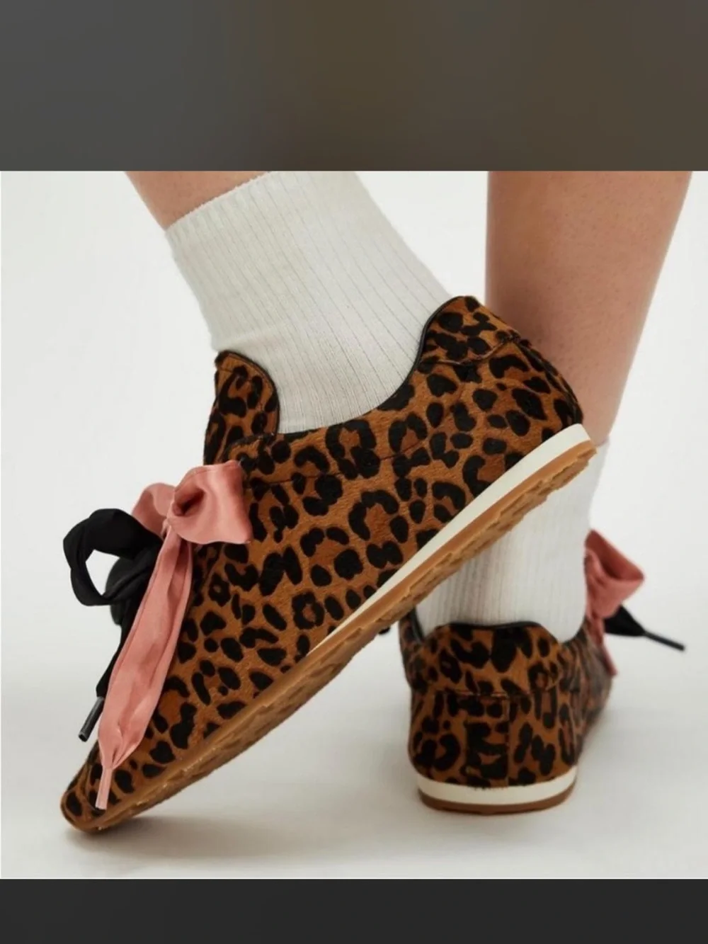 Free People / Jeffrey Campbell Leo & Bows Sneakers - Picture 3 of 9
